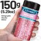 Pink Chunky Glitter, 150g/5.29oz for Resin, Mixed Fine & Metallic Crafts, Epoxy Resin, Bulk for DIY Tumbler Painting